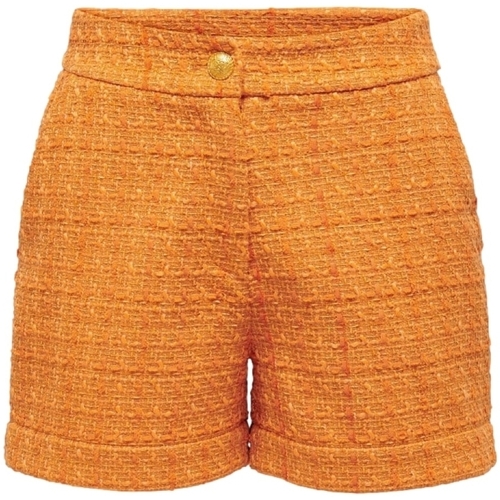 Kleidung Damen Shorts / Bermudas Only Billie Boucle Shorts - Apricot Orange