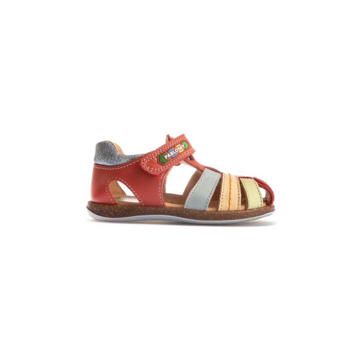 Schuhe Kinder Sandalen / Sandaletten Pablosky Baby 028361 B - Africa Lagosta Orange