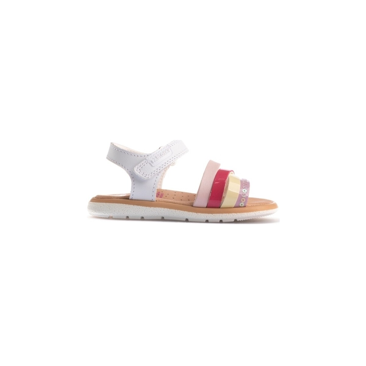 Schuhe Kinder Sandalen / Sandaletten Pablosky Baby 030500 B - Olimpo Blanco Weiss