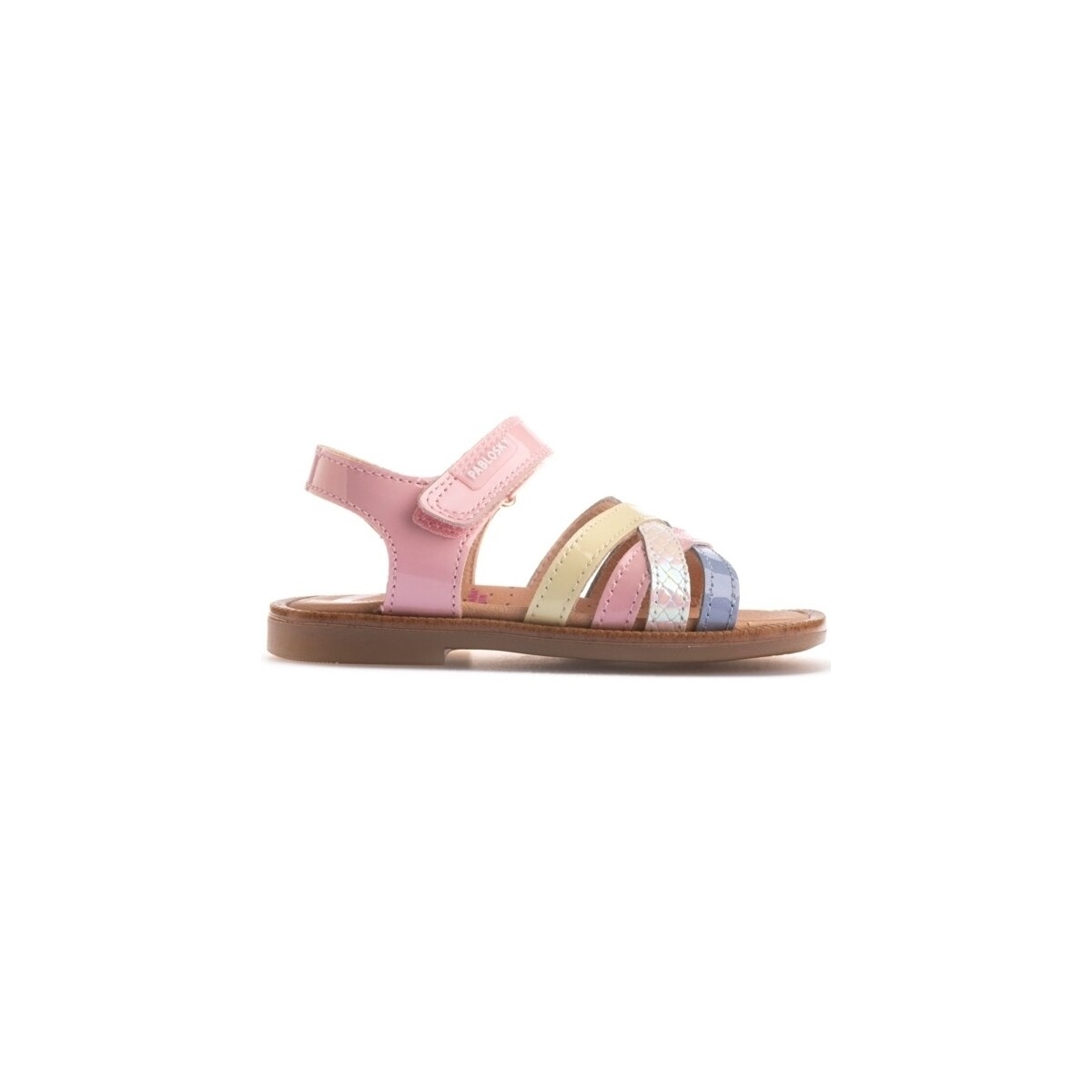 Schuhe Kinder Sandalen / Sandaletten Pablosky Baby 030379 B - Charol Rocio Rosa