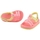 Schuhe Kinder Sandalen / Sandaletten Zaxynina Conectada Baby - Neon Pink / Light Gree Rosa