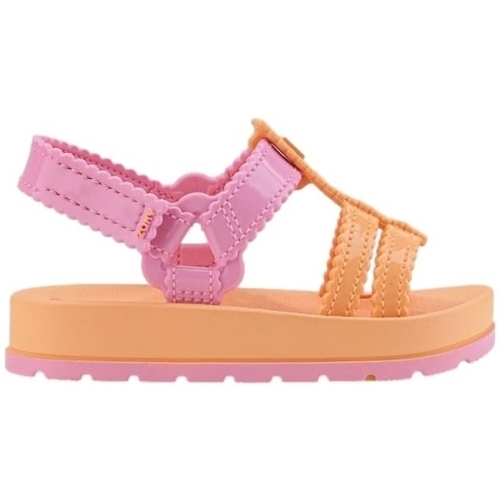 Schuhe Kinder Sandalen / Sandaletten Zaxynina Conectada Baby - Orange Pink Rosa