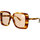 Uhren & Schmuck Damen Sonnenbrillen Gucci GG1314S 003 Sonnenbrille Braun