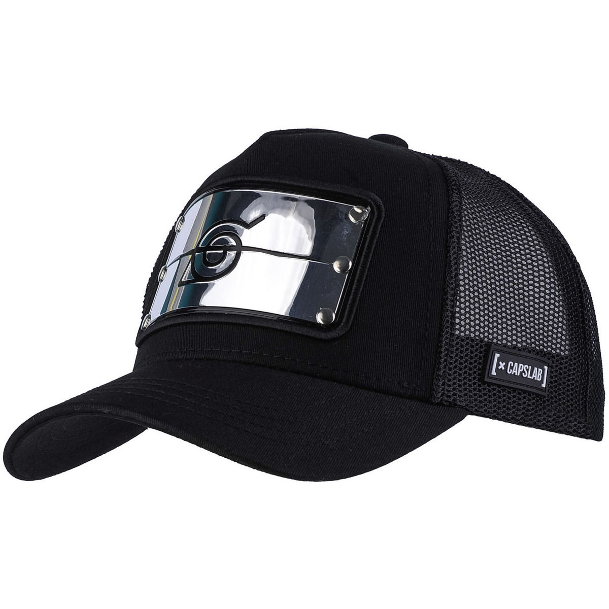 Accessoires Herren Schirmmütze Capslab Freegun Naruto Shippuden Cap Schwarz