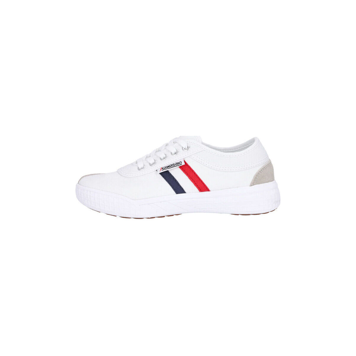 Schuhe Sneaker Kawasaki Leap Retro Canvas Shoe K212325-ES 1002 White Weiss
