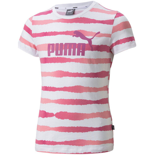 Kleidung Mädchen T-Shirts & Poloshirts Puma 846955-02 Weiss