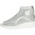 Schuhe Damen Sneaker High Agile By Ruco Line JACKIE RETE 2635 Silbern