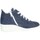 Schuhe Damen Sneaker High Agile By Ruco Line JACKIE DENNIS 226 Blau