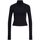 Kleidung Damen Pullover Jjxx 12236219 CROPPED ROLL-BLACK Schwarz
