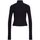 Kleidung Damen Pullover Jjxx 12236219 CROPPED ROLL-BLACK Schwarz