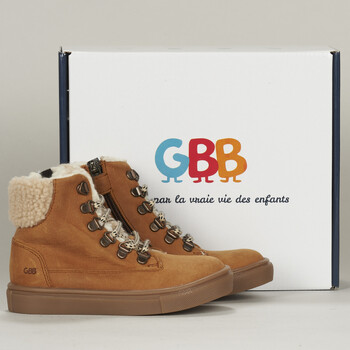 Schuhe Mädchen Boots GBB  Braun