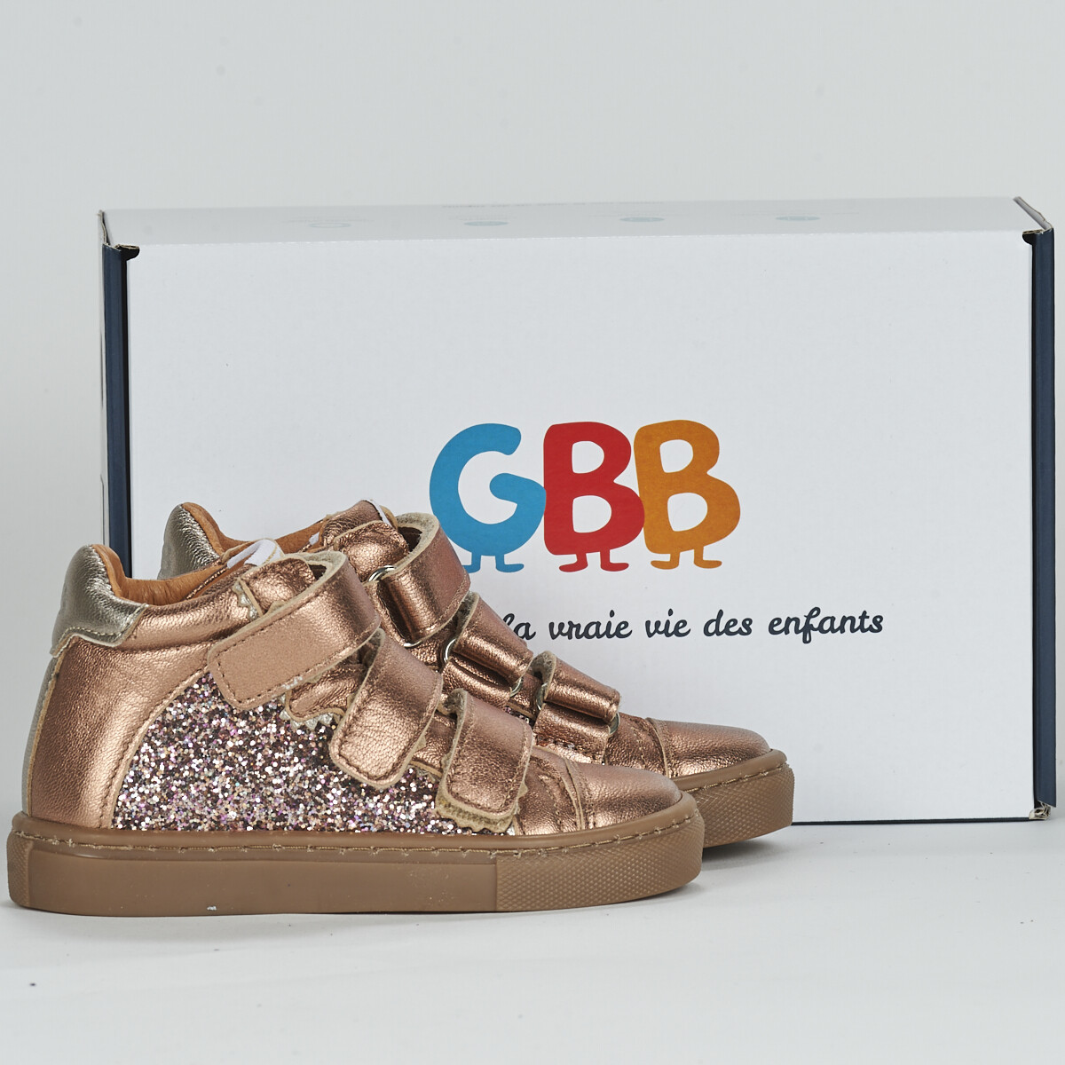 Schuhe Mädchen Sneaker High GBB AI333-17-C-ECH Rosa