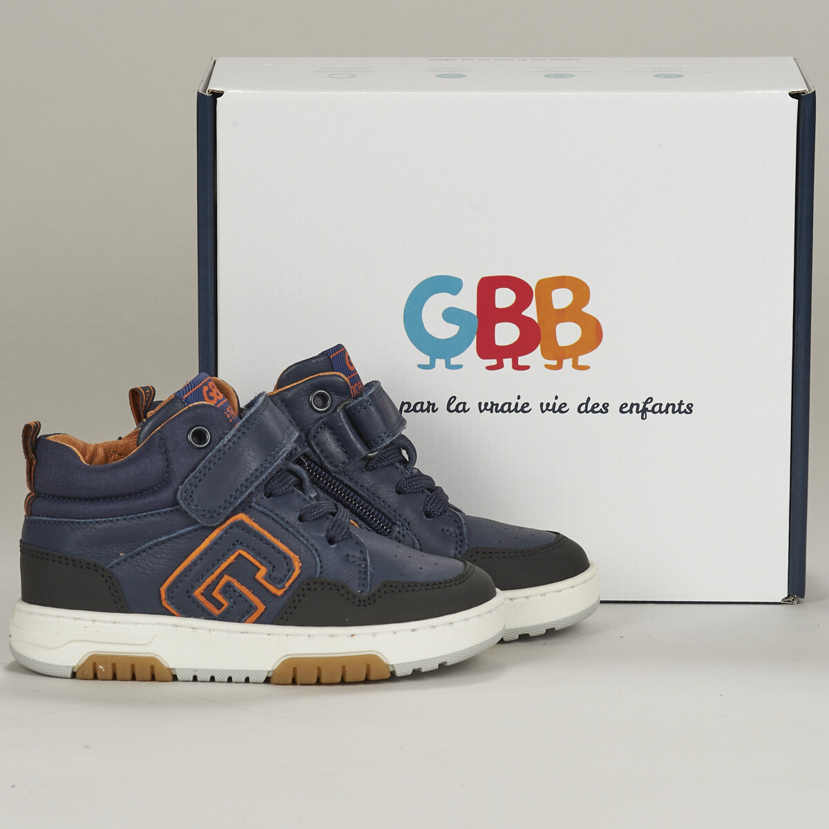 Schuhe Jungen Sneaker High GBB AI375-12-C-ECH Blau