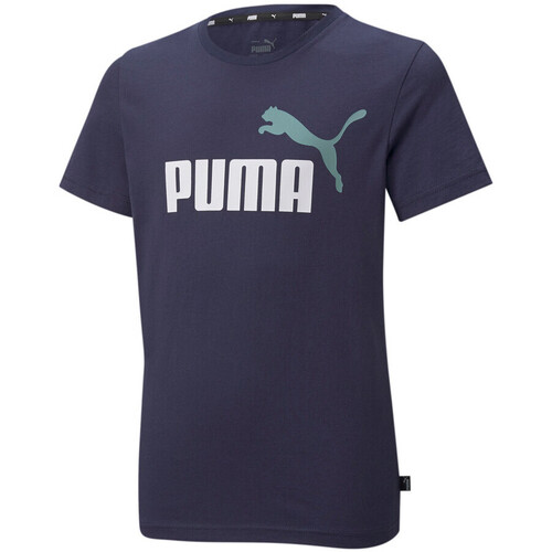 Kleidung Jungen T-Shirts & Poloshirts Puma 586985-96 Blau