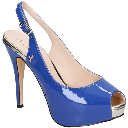 Schuhe Damen Pumps Paco Mena By Membur BC409 Blau
