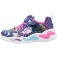 Schuhe Mädchen Sneaker Low Skechers WAVY BEAMS Blau