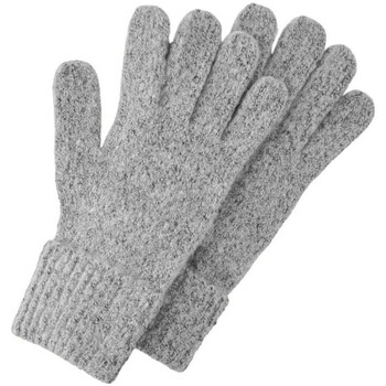 Accessoires Damen Handschuhe Pieces 17126872 Grau