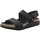 Schuhe Damen Sandalen / Sandaletten Art Sandaletten 1386 BLACK Schwarz