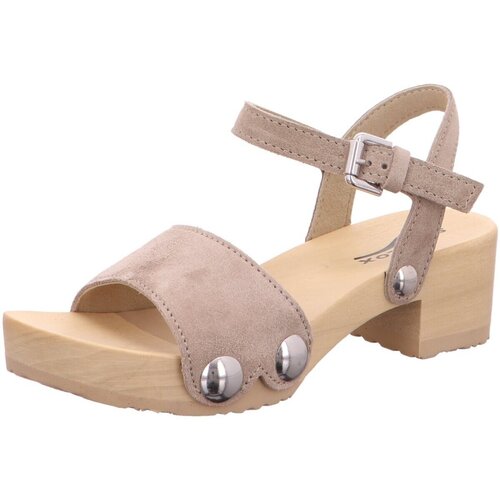 Schuhe Damen Sandalen / Sandaletten Softclox Sandaletten Sandale S3378-Penny kaschmir taupe Beige