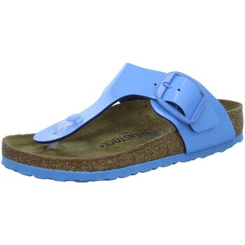 Schuhe Damen Pantoletten / Clogs Birkenstock Pantoletten 1026161 Blau
