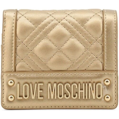 Taschen Damen Portemonnaie Love Moschino JC5601PP1G-LA0 Gold
