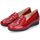 Schuhe Damen Slipper Mephisto Diva Rot