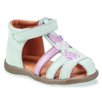 Schuhe Mädchen Sandalen / Sandaletten GBB ENITA Weiss