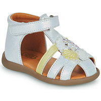 Schuhe Mädchen Sandalen / Sandaletten GBB FLORE Weiss