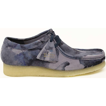 Schuhe Herren Derby-Schuhe & Richelieu Clarks Wallabee M Blau
