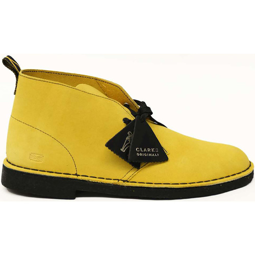 Schuhe Herren Derby-Schuhe & Richelieu Clarks Desert Jamaica Gelb