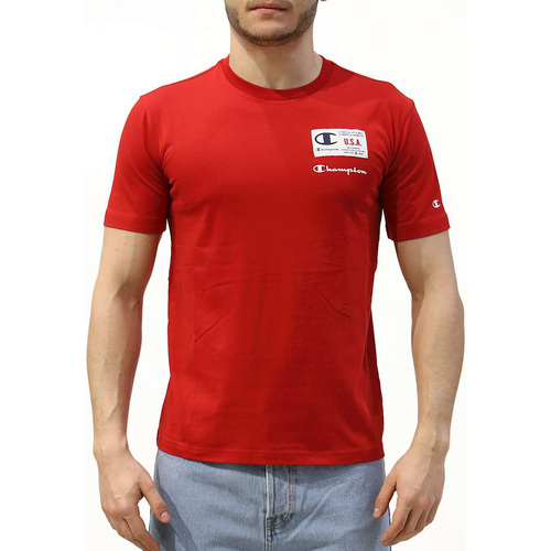 Kleidung Herren T-Shirts & Poloshirts Champion Crewneck T-Shirt Rot