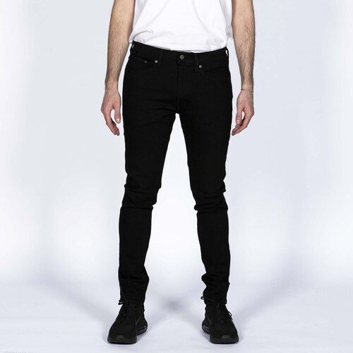 Kleidung Herren Jeans Levi's Skinny Taper Schwarz