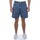 Kleidung Herren Shorts / Bermudas Amish Bermuda  Bernie 5 Pockets Loose Fit Blu Blau