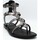 Schuhe Damen Sandalen / Sandaletten Cb Fusion Sandalo  Gladiator Antracite Grau