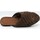 Schuhe Damen Hausschuhe Kammi Sabot In Bambu' Marrone Braun