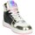 Schuhe Damen Sneaker High Shop Art SASF220241 Weiss