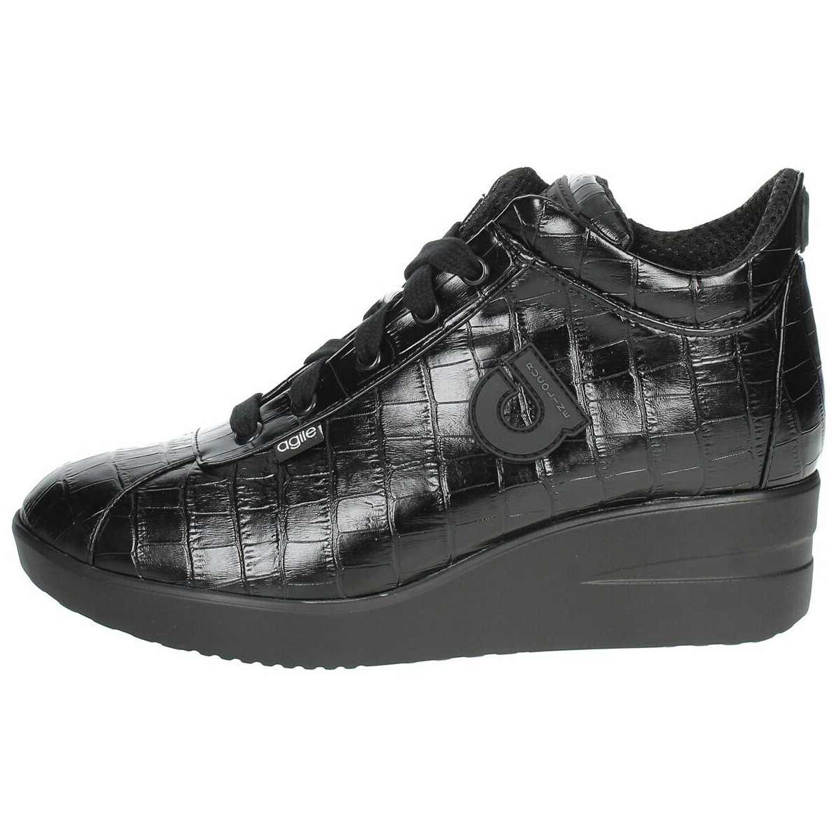 Schuhe Damen Sneaker High Agile By Ruco Line JACKIE COCCO 226 Schwarz