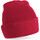 Accessoires Kinder Mütze Beechfield Bonnet à patch  Original Rot