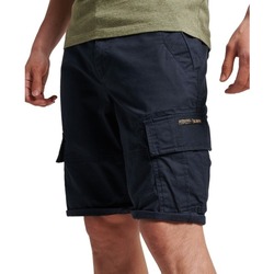 Kleidung Herren Shorts / Bermudas Superdry Short cargo en coton bio  Core Blau