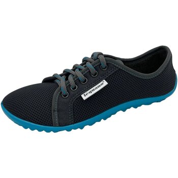 Schuhe Herren Laufschuhe Leguano Sportschuhe aktiv anthrazit blaue Sohle 10009020 Grau