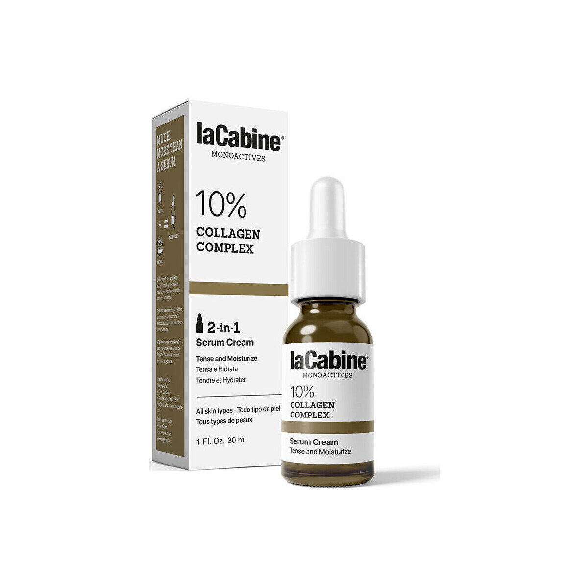 Beauty Anti-Aging & Anti-Falten Produkte La Cabine Monoactives 10 % Collagen Complex Serumcreme 