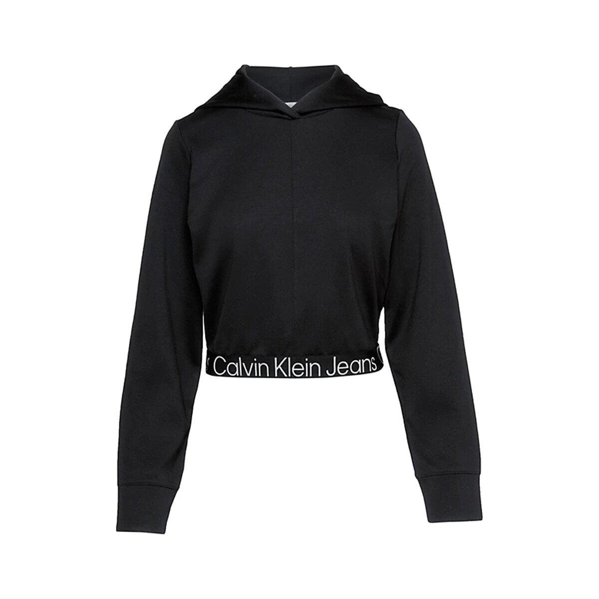 Kleidung Damen Sweatshirts Calvin Klein Jeans Jersey Milano Schwarz