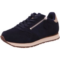 Schuhe Damen Sneaker Woden Ydun Suede Zipper WL044 009 Blau