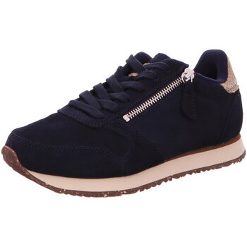 Schuhe Damen Sneaker Woden WL044-069 Blau