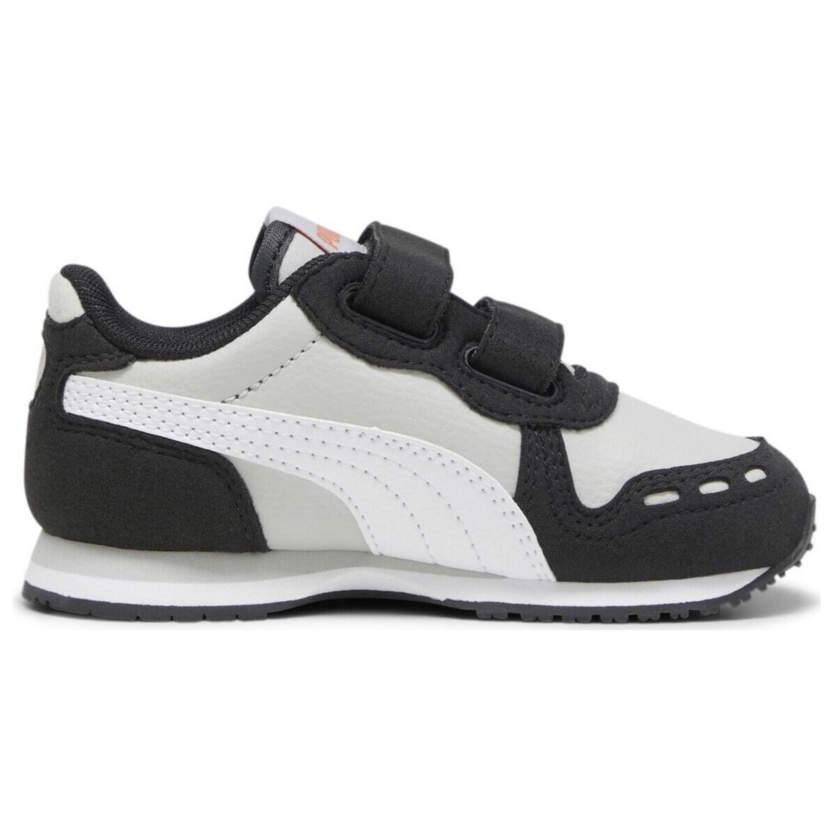 Schuhe Jungen Sneaker Puma Low grey-white-black 383731-11 Cabana Racer SL Grau