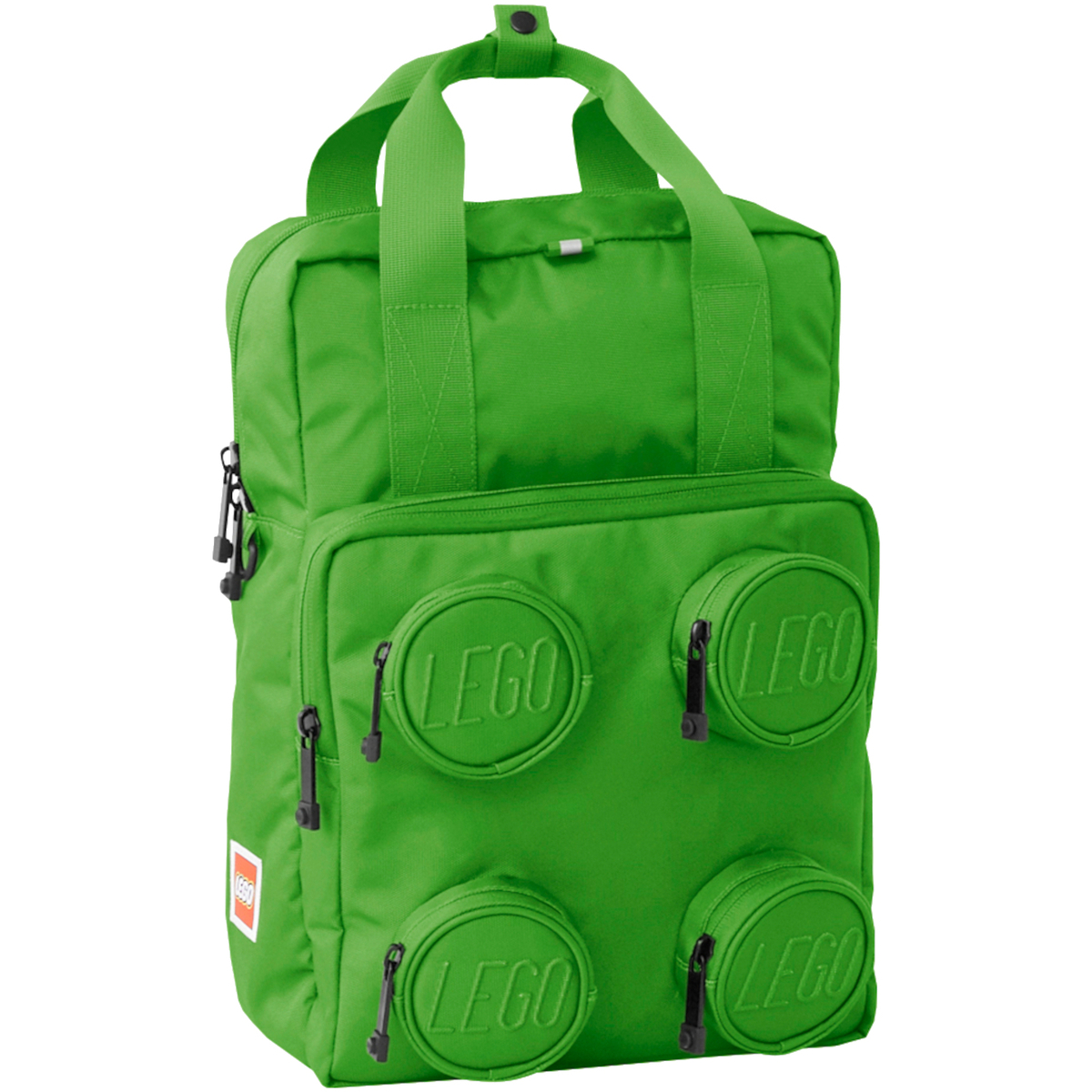 Taschen Jungen Rucksäcke Lego Brick 2x2 Backpack Grün