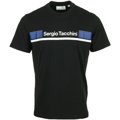 Kleidung Herren T-Shirts Sergio Tacchini Jared T Shirt Schwarz