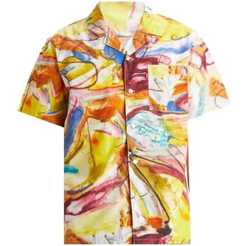 Kleidung Damen Hemden Levi's 72625 0077 - CAMP SHIRT-ARTSCHOOL PRINT Gelb