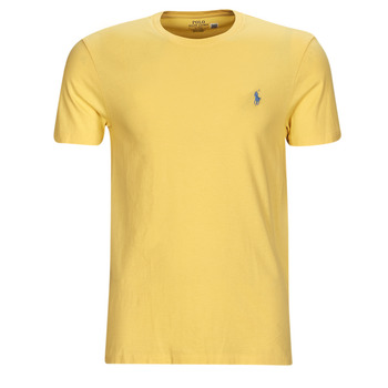 Kleidung Herren T-Shirts Polo Ralph Lauren T-SHIRT AJUSTE EN COTON Gelb