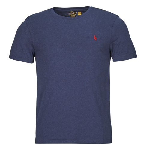 Kleidung Herren T-Shirts Polo Ralph Lauren T-SHIRT AJUSTE EN COTON Marine